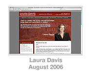 Custom Real Estate Website Design for Laura Davis