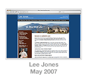 Custom Real Estate Website Design for Lee Jones